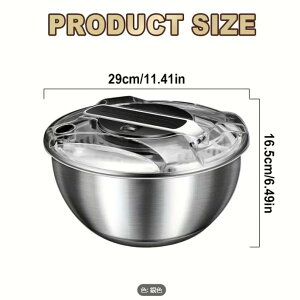 1pc �X�e�����X���T���_�X�s�i�[�A3.5L��e�ʁA�v���X�����^�X�E�H�b�V���[�A���S�ȊW�t���A2�w�\���A�ȒP�Ȕr���V�X�e���A����~�߃x�[�X�A�L�b�`���p�A�d���s