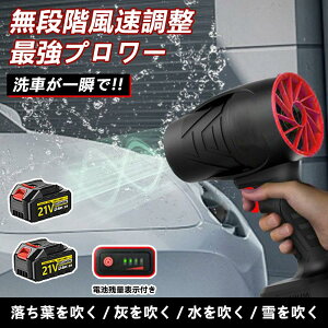 【2025進化版】ブロワー 洗車 ブロワー充電式 無段階変速 ブロワー充電式 軽量 コードレス 高温耐性 超強力 35000rpm 高速回転 80mmファ