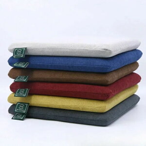 椅子用クッション 40*40cm 45*45cm チェアパッド まねるカシミヤ 畳 低反発 マット 正方形 洗えるNatural Posture オールシーズン ソファー 椅子 チェアパット チェア パッド チェアーパッド ラウンド