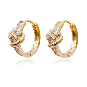 リングピアス レディース 人気 金属アレルギー対応 イヤリング 耳飾り ピアス フェミニン 18金 つけっぱなし【両耳用・2個売り】