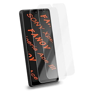 Xperia Ace III/Xperia Ace II KXtB Ɏq y2Zbgz Sʋz GNXyA G[X III/G[X IIی tB SO-41B/S0-53C/SOG08  KX dx9H \tȒP G[