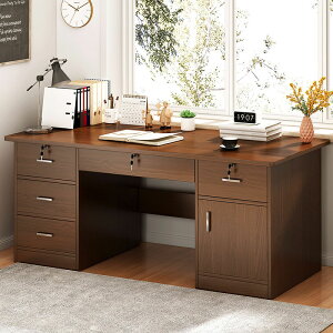 デスクトップ式シンプルな現代的な家庭用学生机寝室机机机机机鍵付きデスク