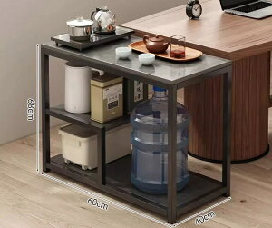 茶卓の側面の戸棚木製の木は移働することができて水を沸かすティースタンド小さい戸型の物の小さいティースタンドシンプルなティースタンド辺数