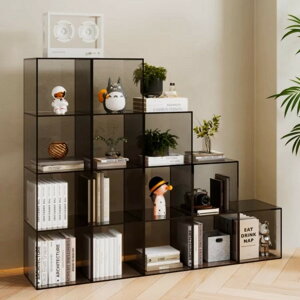 軽い出窓の本棚家庭用リビングルームのアクリルの収納棚寝室の棚の棚無垢材の壁の床の棚です