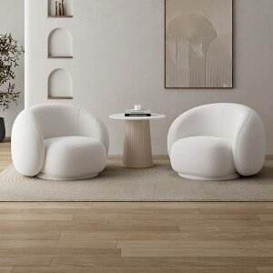 モダンなソファーチェア北欧の軽奢な一人掛けソファー衣料店接待商談網紅休憩区網紅款