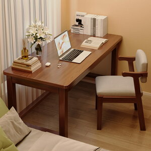 無垢材の机家庭用寝室パソコン机学生学習机簡易長方形仕事台デスクデスクデスク