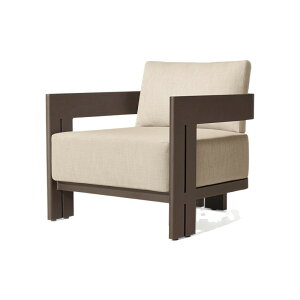 ホテルのレジャーの庭のソファ豪華なテラスアルミの家具のヴィラのガーデンの屋外防水北欧の屋外ソファです