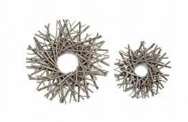 大地農園/小枝ツウィッグリース・小　N/7144-1-000【01】【取寄】