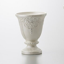 クレイ/Victorian [2]　PEARL WHITE/170-747-172【01】【取寄】 花器、リース 花器・花瓶 陶器花器