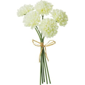 【造花】YDM/ミニピンポンマムピック ホワイト/FB2346-W【01】【取寄】 造花（アーティフィシャルフラワー） 造花 花材「か行」 キク（菊）・ピンポンマム