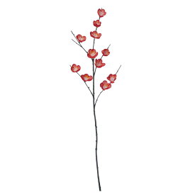 【造花】YDM/カンコウバイ レッド/FS-5177-R【01】【取寄】 造花（アーティフィシャルフラワー） 造花 花材「あ行」 ウメ（梅）