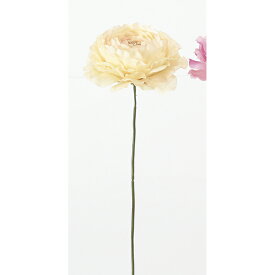 【造花】アスカ/ラナンキュラスピック ピーチクリーム/A-33086-004C【01】【取寄】 造花（アーティフィシャルフラワー） 造花 花材「ら行」 ラナンキュラス