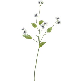 【造花】YDM/ペティビオラスプレー ホワイトパープル/FA7074-WPU【01】【取寄】 造花（アーティフィシャルフラワー） 造花 花材「は行」 パンジー
