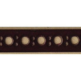 NBK/スペイン製PUコード（15mm） チョコ/YC5801-15-4【01】【10】【取寄】 手芸用品 レース・リボン・テープ・コード テープ・コード 手作り 材料