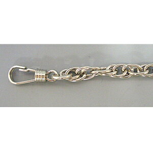 NBK日本紐釦貿易/バッグ用チェーン 36cm シルバー/R364-N【10】 手芸用品 持ち手・金具 持ち手 手作り 材料