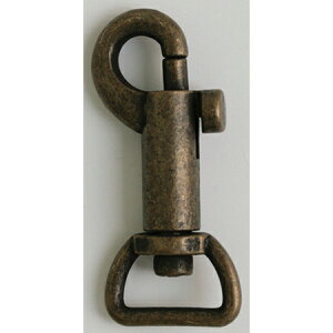 NBK日本紐釦貿易/ナスカン 21mm AG 20個 アンティークゴールド/SJNA22-AG20【10】 手芸用品 持ち手・金具 バッグ用金具 手作り 材料