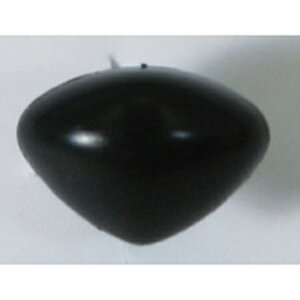 NBK日本紐釦貿易/クラフト用ノーズ Φ12mm 16個 黒/CE151【10】 手芸用品 クラフト 目玉ボタン 手作り 材料