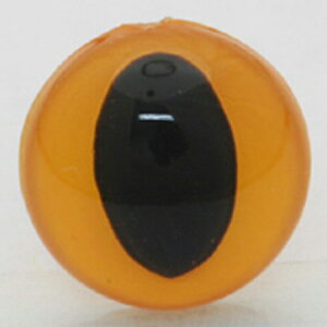 NBK日本紐釦貿易/アイボタン キャットアイ 9mm 16個 イエロー/CE270【10】 手芸用品 クラフト 目玉ボタン 手作り 材料