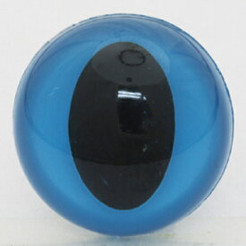 NBK/アイボタン キャットアイ 15mm 8個 ブルー/CE278【10】【取寄】 手芸用品 クラフト 目玉ボタン 手作り 材料