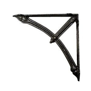 ダルトン/ボウ ブラケット 19 アンティークブラック/S555-353-19【08】 ガーデニング・園芸用品 ガーデニング雑貨・オーナメント アイアン・ブリキ雑貨