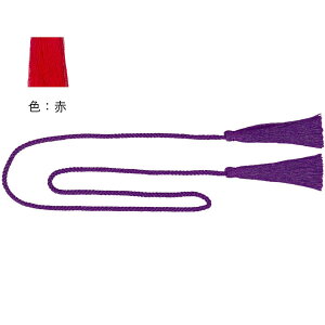 両房 100cm 5本 赤/T2100-R【10】 手芸用品 和手芸 房・タッセル 手作り 材料