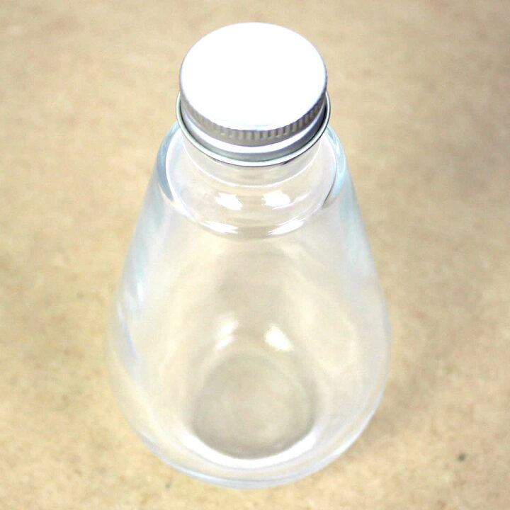 楽天市場】ハーバリウム瓶(ドロップ)200ml アルミ銀キャップ付【10】【取寄】 ハーバリウム 瓶・ボトル ガラス瓶 : 花材通販はなどんやアソシエ