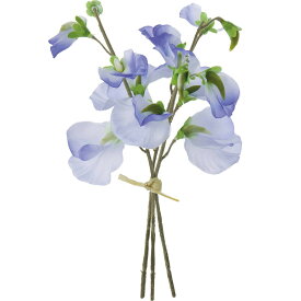 【造花】YDM/スイートピーバンチ ブルー/FS-7796-BLU【01】【取寄】 造花（アーティフィシャルフラワー） 造花 花材「さ行」 スイトピー