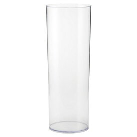 松野ホビー/アクリルストレートポット　H50/FR-1278【01】 花器、リース 花器・花瓶 プラスチック・アクリル花器