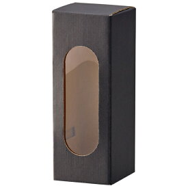 クレイ/cardboard box　BLACK/960-501-800【01】【取寄】 ラッピング用品 、梱包資材 ラッピング箱・ギフトボックス クリアケース(ボックス)