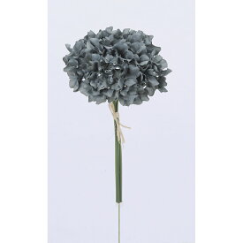 【造花】アスカ/ハイドランジアバンチ (1束3本)　#100S スモーキーブラック/A-33461-100S【01】【取寄】 造花（アーティフィシャルフラワー） 造花 花材「あ行」 あじさい（紫陽花）