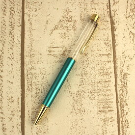 ハーバリウムボールペン（金クリップ） ピーコック【07】【取寄】 ハーバリウム ボールペン ボールペン