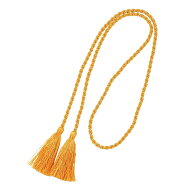 金糸入り両房付き組紐 4本 No．004 イエロー /RS018888-004【01】 花資材・フローリスト道具 デコレーシ…