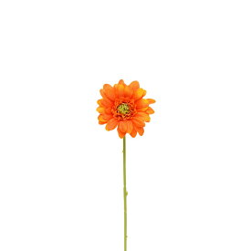 パレ/ガーベラ オレンジ/P-8513-25【01】【取寄】[72本] 造花（アーティフィシャルフラワー） 造花 花材「か行」 ガーベラ