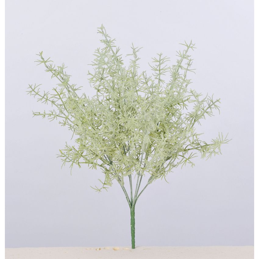 【造花】アスカ/グラスブッシュ ＃051F フロストグリーン/A-43197-051F【01】【取寄】 造花（アーティフィシャルフラワー） 造花葉物、フェイクグリーン その他の造花葉物・フェイクグリーン