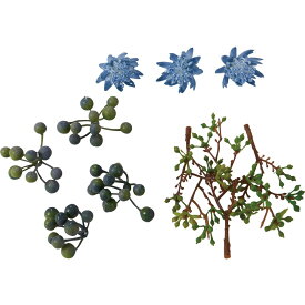 【造花】YDM/ナチュラルハーバリウムキット ブルー/FBC-8192-BLU【01】【取寄】 造花（アーティフィシャルフラワー） 造花キット