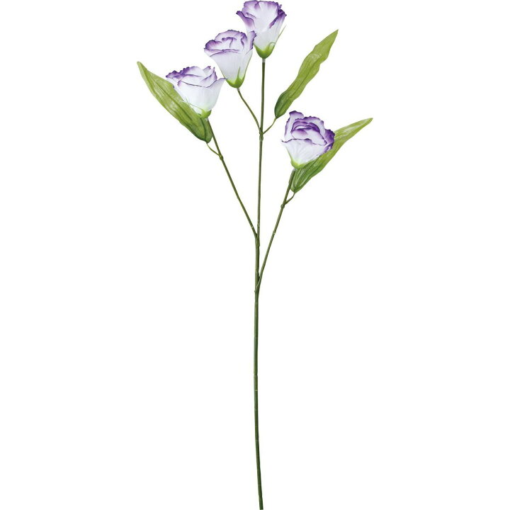 楽天市場 造花 Ydm トルコキキョウ パープルホワイト Ff 2670 Puw 01 取寄 造花 アーティフィシャルフラワー 造花 花材 た行 トルコキキョウ 花材通販はなどんやアソシエ