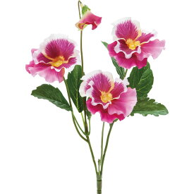 【造花】YDM/パンジースプレー ダークピンク/FS-7894-D/P【01】【取寄】 造花（アーティフィシャルフラワー） 造花 花材「は行」 パンジー