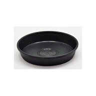 浅皿 3号 ブラック/125-10803-6【01】 ガーデニング・園芸用品 植木鉢・フラワーポット 鉢受け皿 庭 グッ…