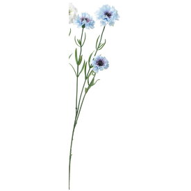 【造花】アスカ/コーンフラワー×3 #019 ライトブルー/A-33907-19【01】【取寄】 造花（アーティフィシャルフラワー） 造花 「か行」 コーンフラワー