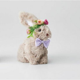 Paseo/花ウサギ/63-06GY【01】【取寄】[2個] 花資材・フローリスト道具 デコレーションパーツ・素材 ぬいぐるみ/人形