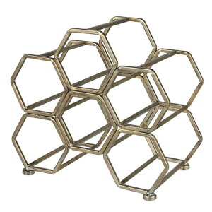 �_���g��/HONEYCOMB WINE RACK ANTIQUE GOLD/K19-0116AGD�y10�z �����͂��������m�F�������� �X�܃f�B�X�v���C�E�X������ �G�� �L�b�`���p�i