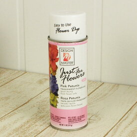オアシス/Just for flowers(カラースプレー)　ペチュニアピンク 400ml/0124-ES【01】 花資材・フローリスト道具 デコレーションパーツ・素材 グリッター、カラースプレーフラワーアレンジ ハンドメイド材料 クラフト素材 クリスマス