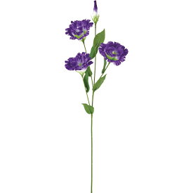 【造花】YDM/リシアンサス パープル/FA-7327PU【01】【取寄】 造花（アーティフィシャルフラワー） 造花 花材「た行」 トルコキキョウ
