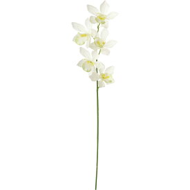 【造花】YDM/シンビジューム ホワイト/FF-3030-W【01】【取寄】 造花（アーティフィシャルフラワー） 造花 花材「さ行」 シンビジューム