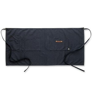 POSH LIVING/ワークショートエプロン ブラック/53414【07】 ガーデニング・園芸用品 ファッション エプロン