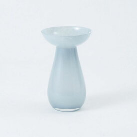 HornPlease/ミルキー GLASS フラワーベース コル/107897GY【07】【取寄】 花器、リース 花器・花瓶 ガラス花器
