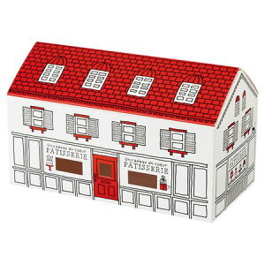 HEADS/フレンチハウスギフトBOX/レッド−M(20枚)/FRH-GM【01】 ラッピング用品 、梱包資材 ラッピング箱・ギフトボックス 化粧箱・貼り箱
