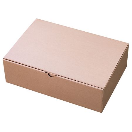 HEADS 無地シャンパンピンクギフトボックス−1（10枚） MCP-GB1 ラッピング用品 ・梱包資材 ラッピング箱・梱包箱 ギフトボックス