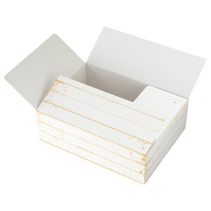 HEADS/アンティークホワイトウッド撥水宅配ボックス−1(10枚)/AWW-HCT1【01】 ラッピング用品 、梱包資材 ダンボール・宅配袋 ダンボール