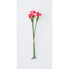 【造花】アスカ/ナデシコバンチ(1束3本) #005C ローズクリーム/A-34665-5C【01】【取寄】 造花（アーティフィシャルフラワー） 造花 花材「な行」 ナデシコ